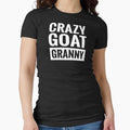 CRAZY GOAT GRANNY by BWXshirts