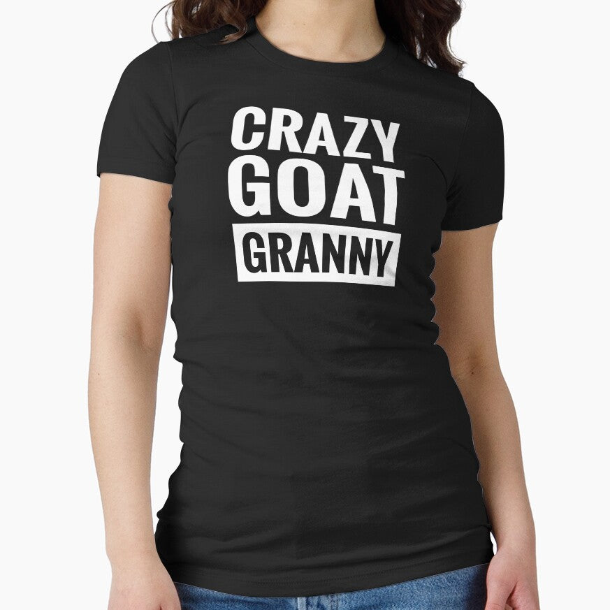 CRAZY GOAT GRANNY by BWXshirts