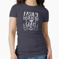 Easily Distracted by Goats/ Goat / Goat Gifts / Goats / Goat Tee / Goat Lover / Funny Gift deas Goat by biigshow