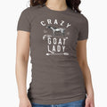 Crazy Goat Lady / Goat / Goat Gifts / Goats / Goat Tee / Goat Lover Gift / Funny Gift Ideas For Goat Lovers by biigshow