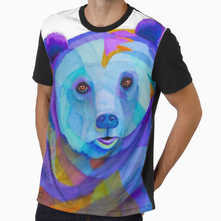 Black Bear gone blue by Brooke Connor