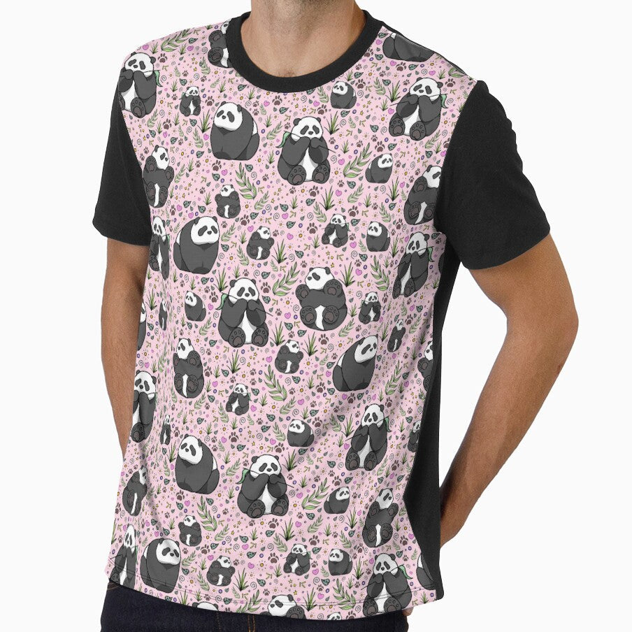 Pandas in Pink by Nemki