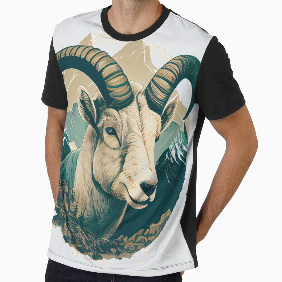 High Altitude Mountain Goat by mcmtdesigns