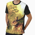 Rabbits Playing In the Woods by scrolla