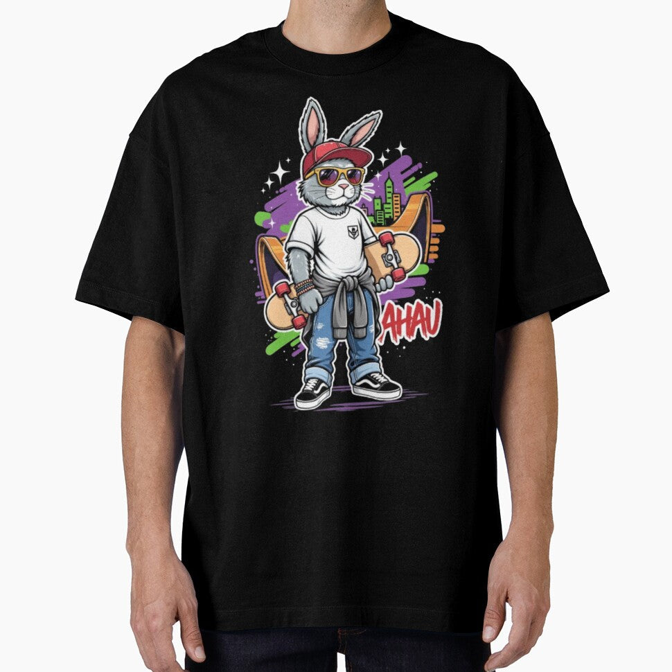 Urban Skater Rabbit by Ahau Designs