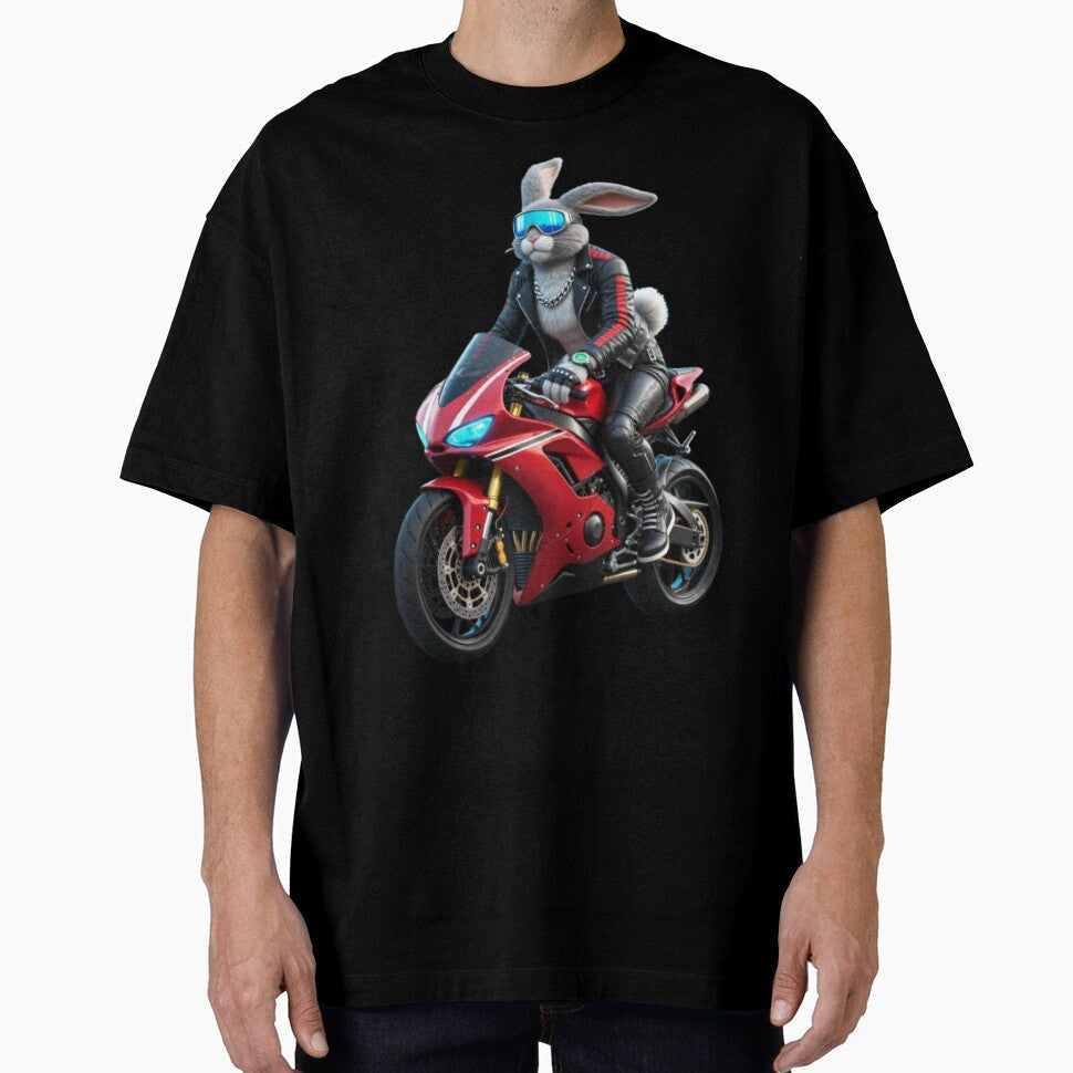 Biker Bunny – Rebel Style by Ahau Designs