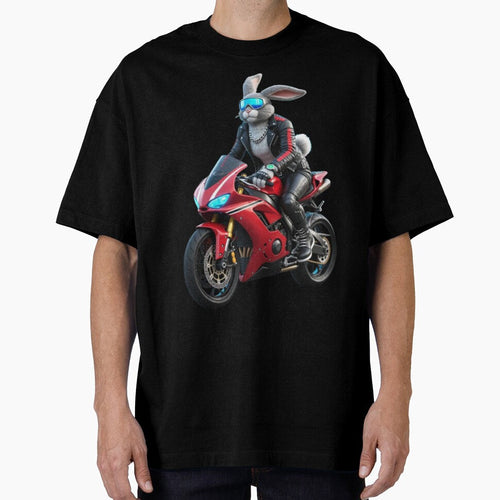 Biker Bunny – Rebel Style by Ahau Designs