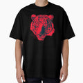 Tiger portrait (magenta red) by Isabelle-T