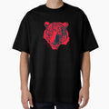 Tiger portrait (black red) by Isabelle-T