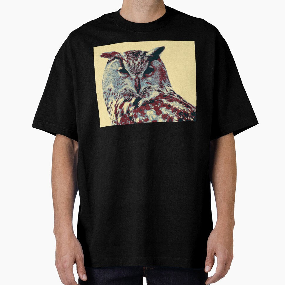 Eagle owl Сolor print by artdragongift 15
