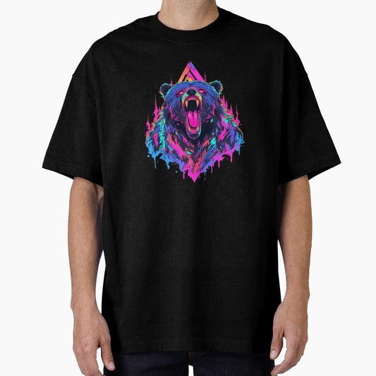 bear face wild animal by skateras