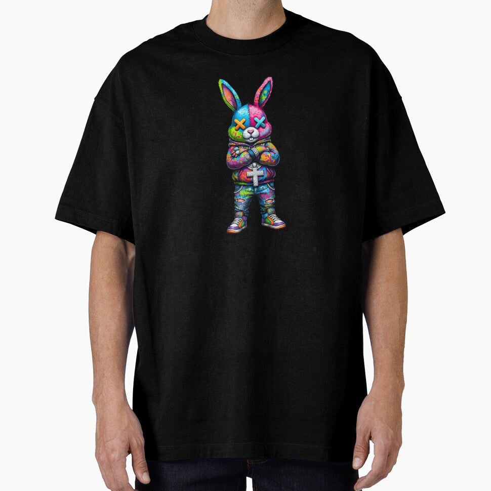A STREET ART RABBIT by infinitearte