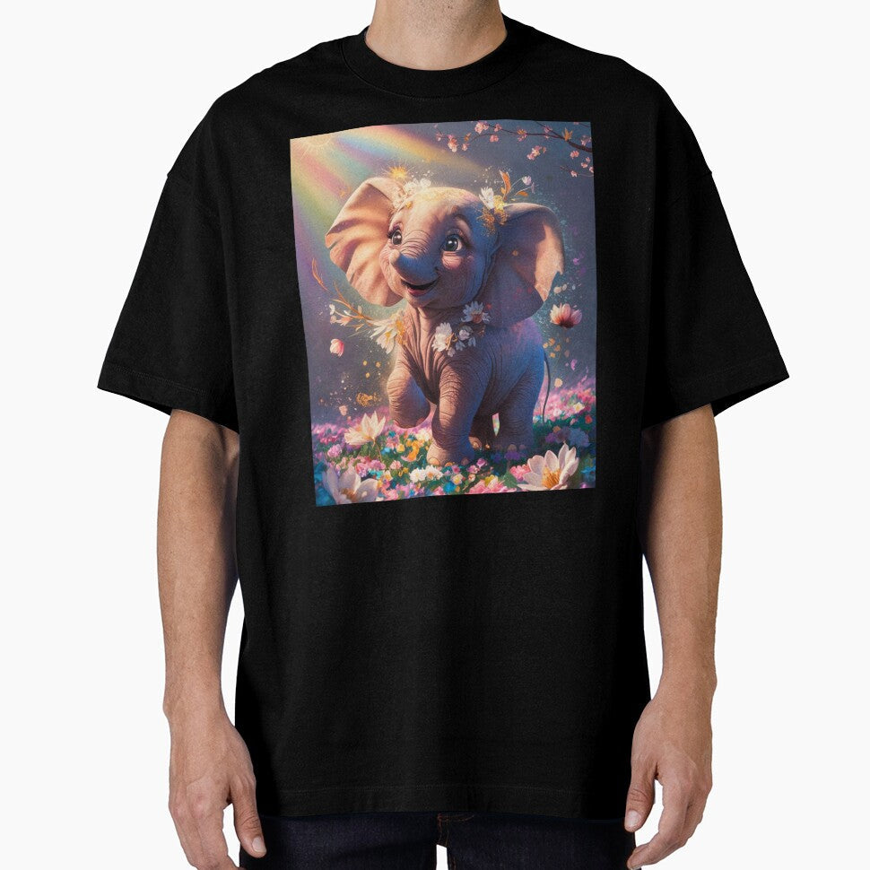 Elephant Portrait. cute elephant, spring vibe by ElephantVibes