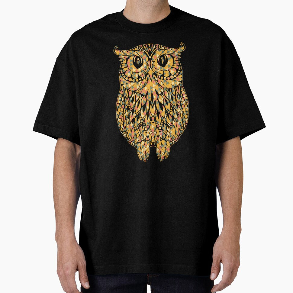 Owl - Owl Geometric by UnknownArtistt