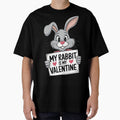 Rabbit Is My Valentine Love Hearts Rabbit Valentines Day by Oneixia