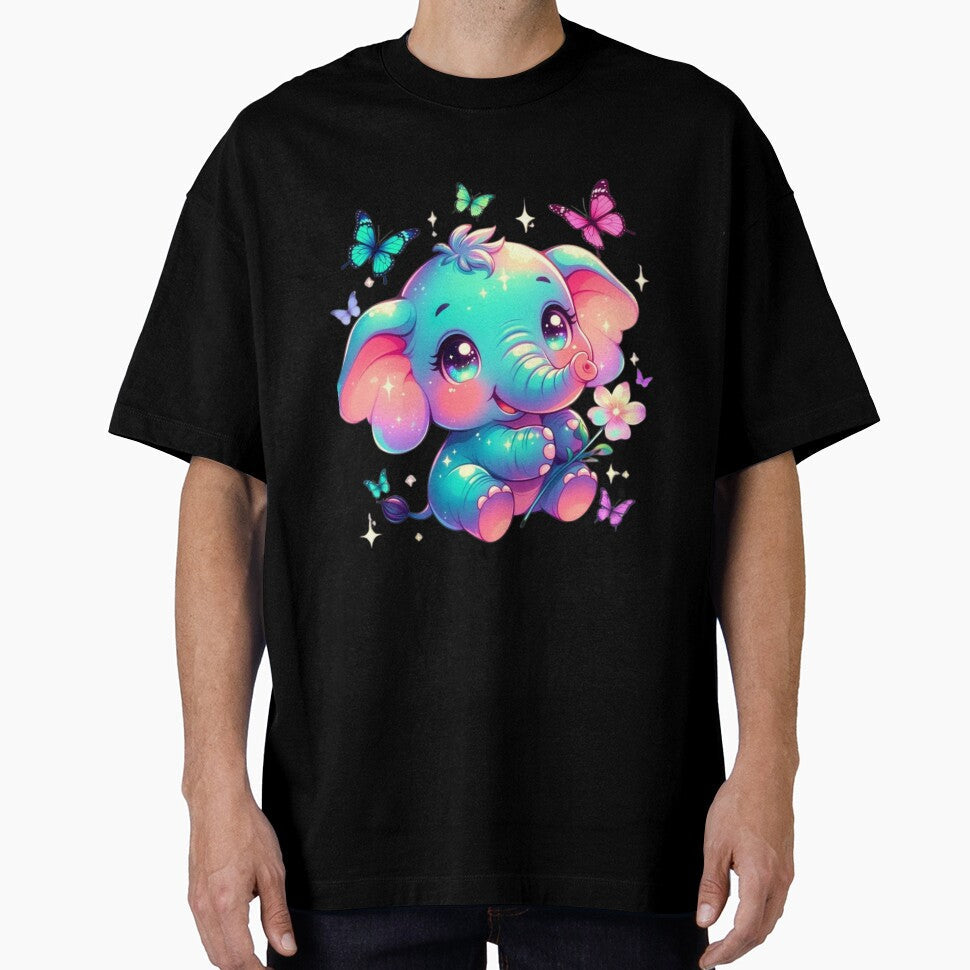 Rainbow Baby Elephant Butterflies by CoquetteLunaCo