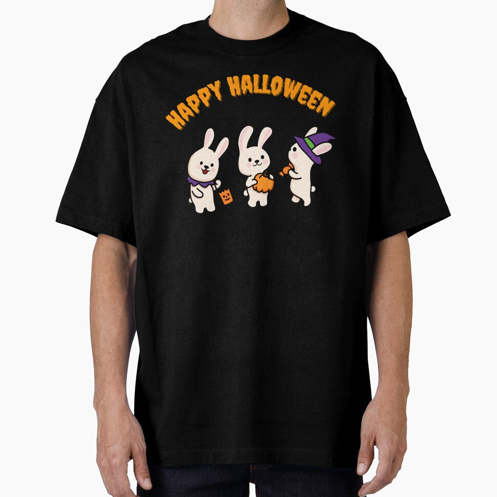 Rabbit Wearing Halloween Costume by Imemewell