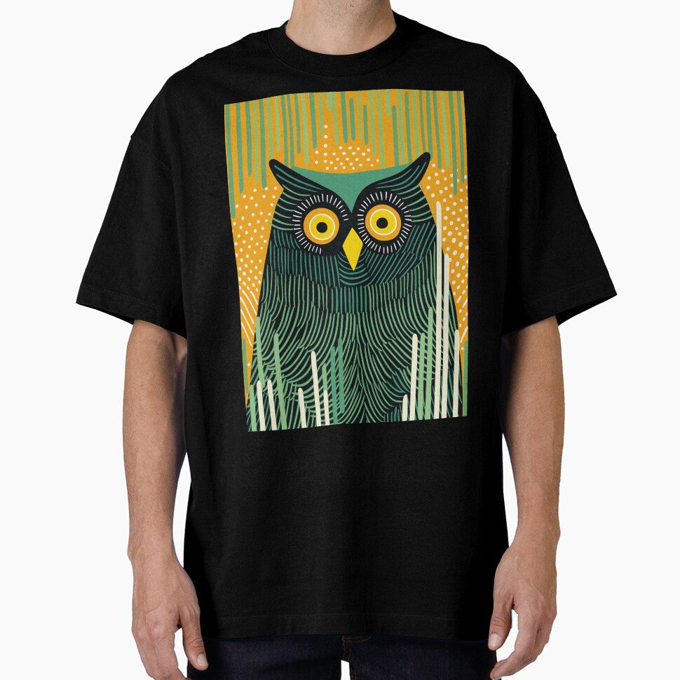 Emerald Chic Owl by EnchantArtCo