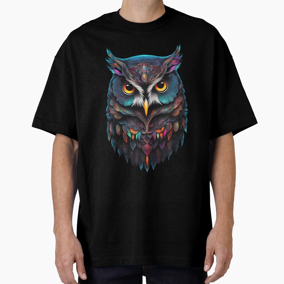 art owl dark black creativ by Niktarka