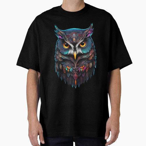 art owl dark black creativ by Niktarka
