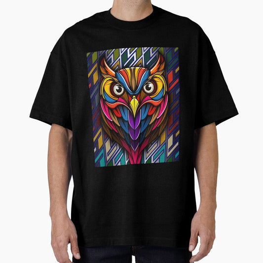 Owl Tribal Color by lehnhattien