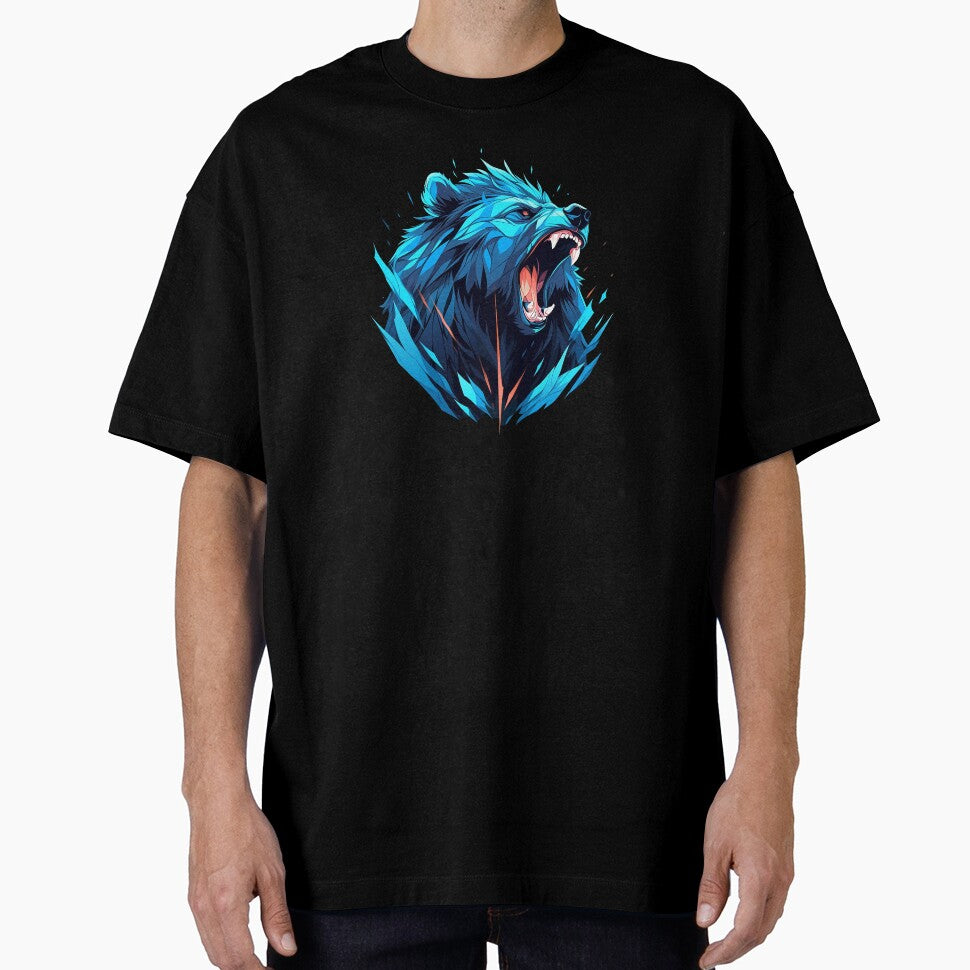 wild bear head by skateras