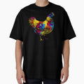 Funny Chicken Shirt - Chicken Watercolor by SunsetGloww