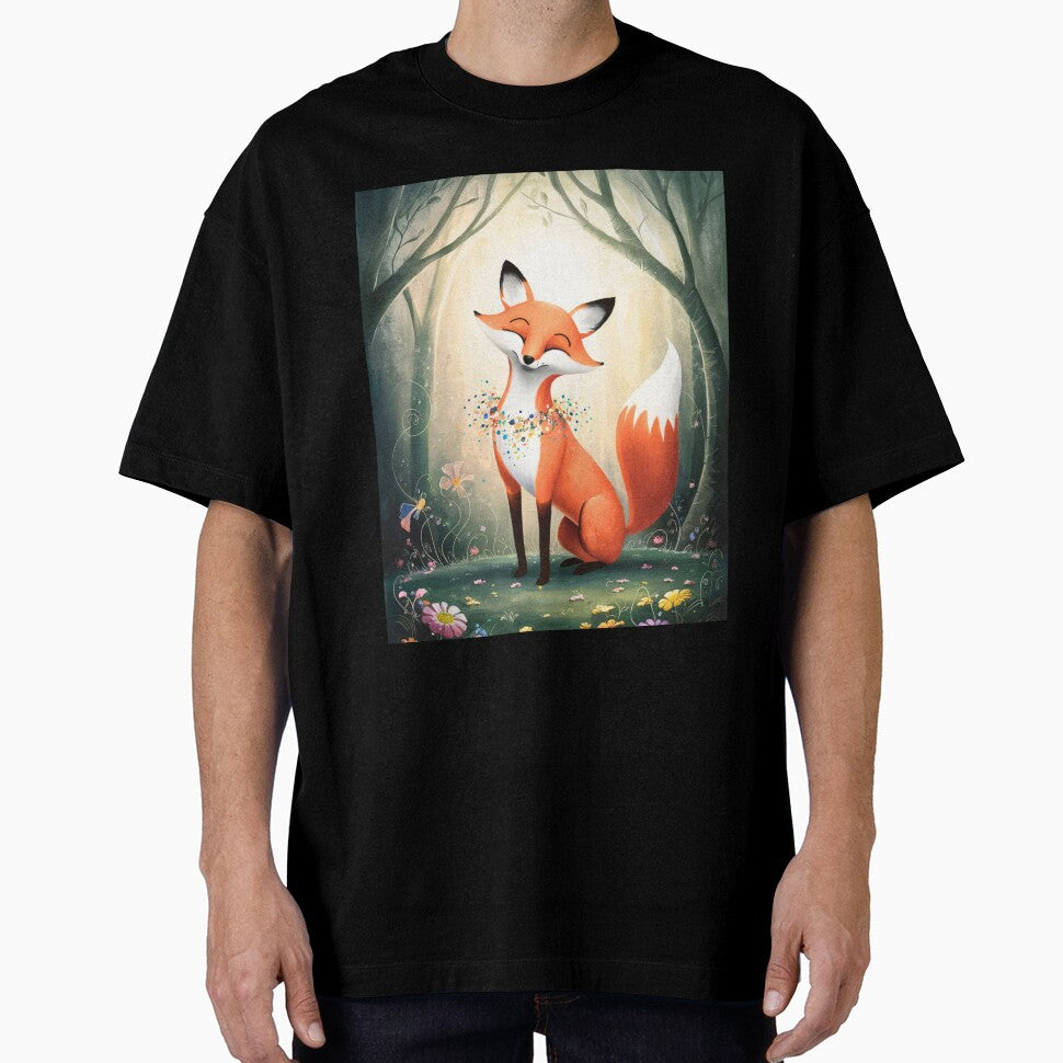 Whimsical Fox. Fantasy cute fox, magical forest, enchanting woodland, vintage fox by FoxVibes