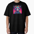 Goat in Headphones and Shades Synthwave by Boxing Kangaroo Retail Company