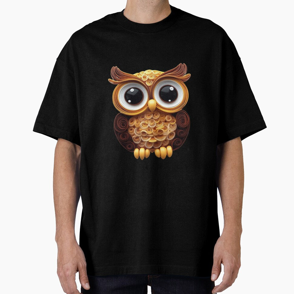 Cute Kawaii Baby Owl by PrintsByFrank