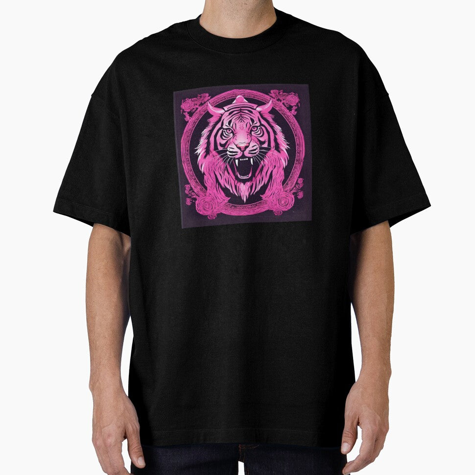 Majestic Pink Tiger: A Symbol of Strength and Beauty by CraftedConcepts