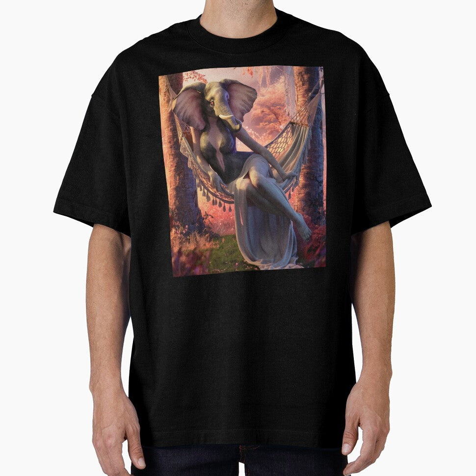 Elephant Portrait. elephant person, sexy elephant lady by ElephantVibes