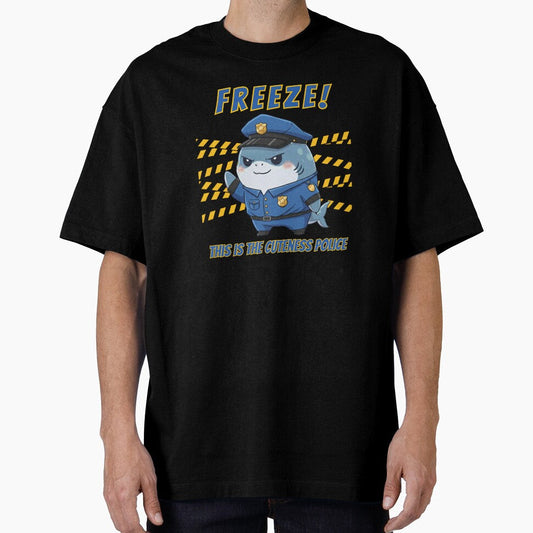 Freeze This Is The Cuteness Police Shark by Nature's Chibis