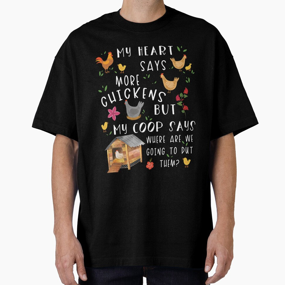 My Heart Says More Chickens But My Coop Says Where Are We Going To Put Them? by NovisPets