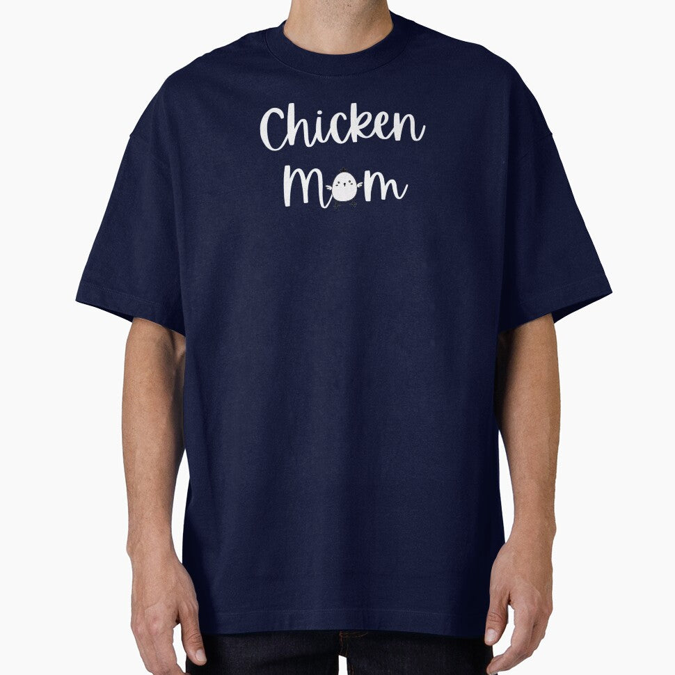 Chicken Mum Cute Print by Cluckin' Mad