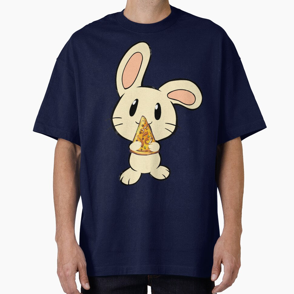 Pizza Rabbit Transparent Rabbit Gift Bunny Rabbit Art Rabbit Nursery by TeesByDesign