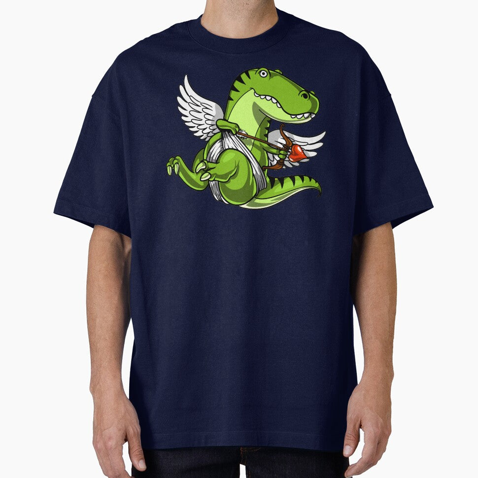 Cute T-Rex Dinosaur Cupid by underheaven