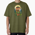 Young bear cub explorer in forrest cartoon comic graphic for kids by CedricNorbinho