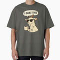Confident Goat Meme – Goat Lover Humor Design 2 by My Cool Store