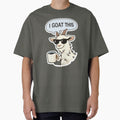 Confident Goat Meme – Goat Lover Humor Design 1 by My Cool Store