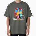 Colorful Bright Owl #1 by kuralesya