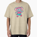 Workout Elephant by Animal Aura Studio