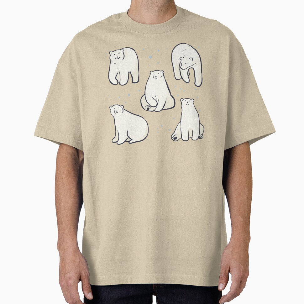 Cute Polar bear illustration pack by Mayarart