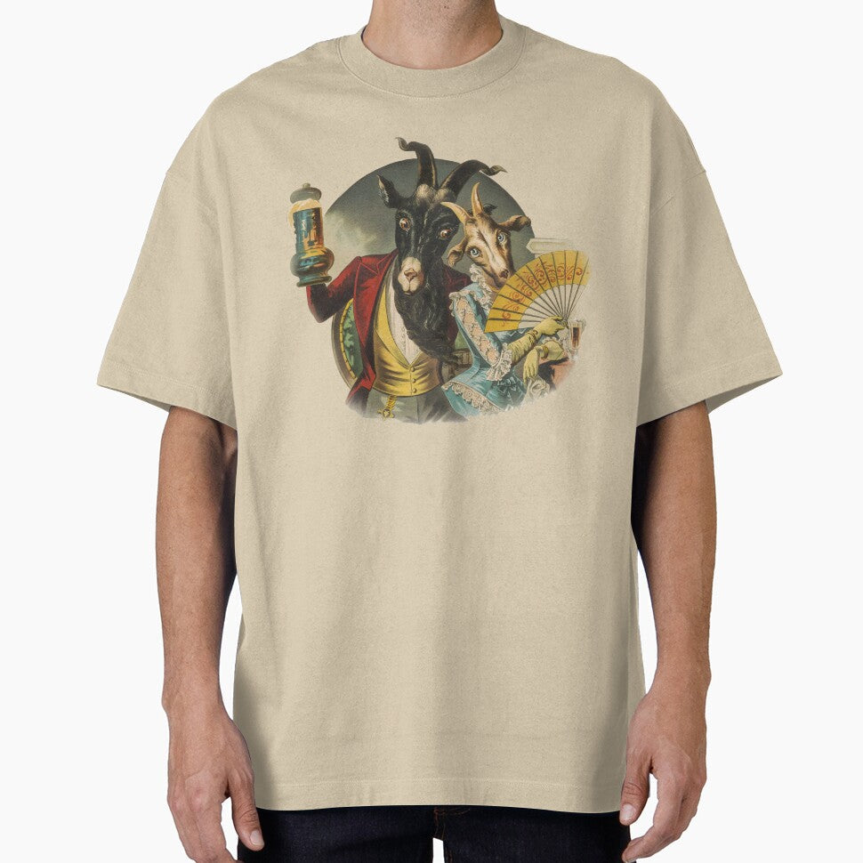 Funny Vintage Beer Goat by Topmaxdesign