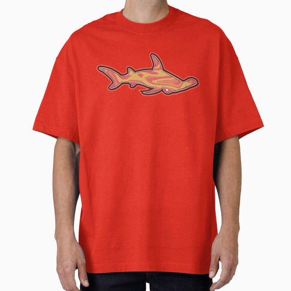 Hammerhead Shark Multi-Colored by LaurenCarlson1