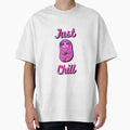 Just Chill Happy Cozy Pink Sloth Bear by SubtleSplit
