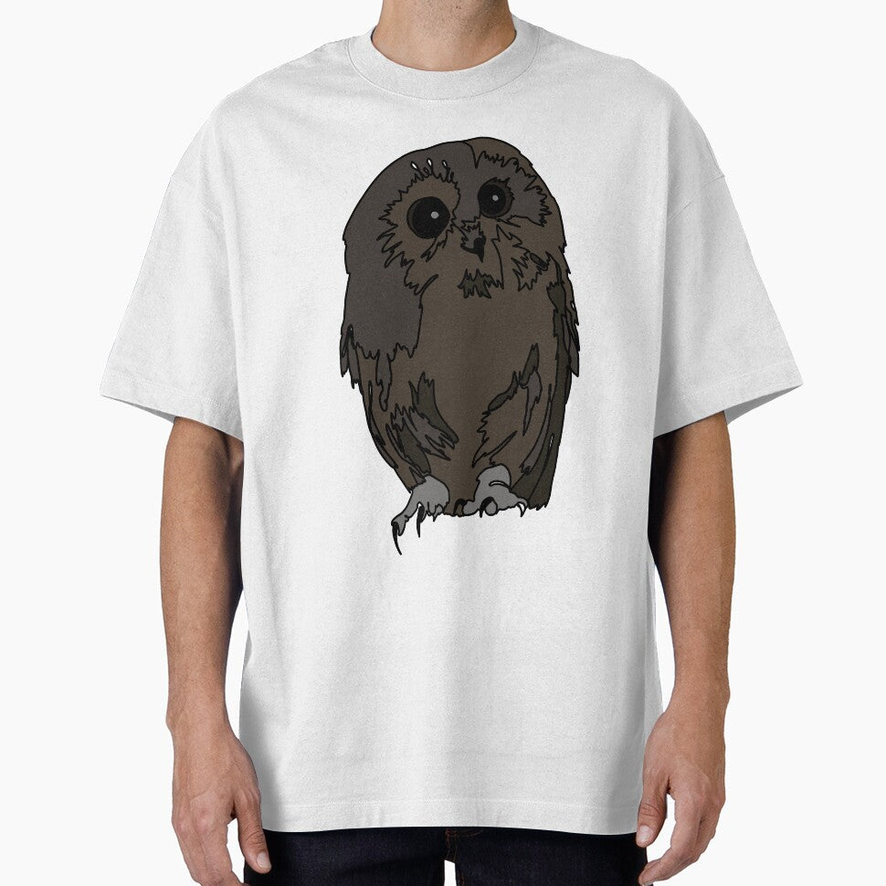 Cute and Curious shy owl night by Ashley’sAnimalz