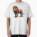 Lion king colorful t-shirts design by TeeCrafters1