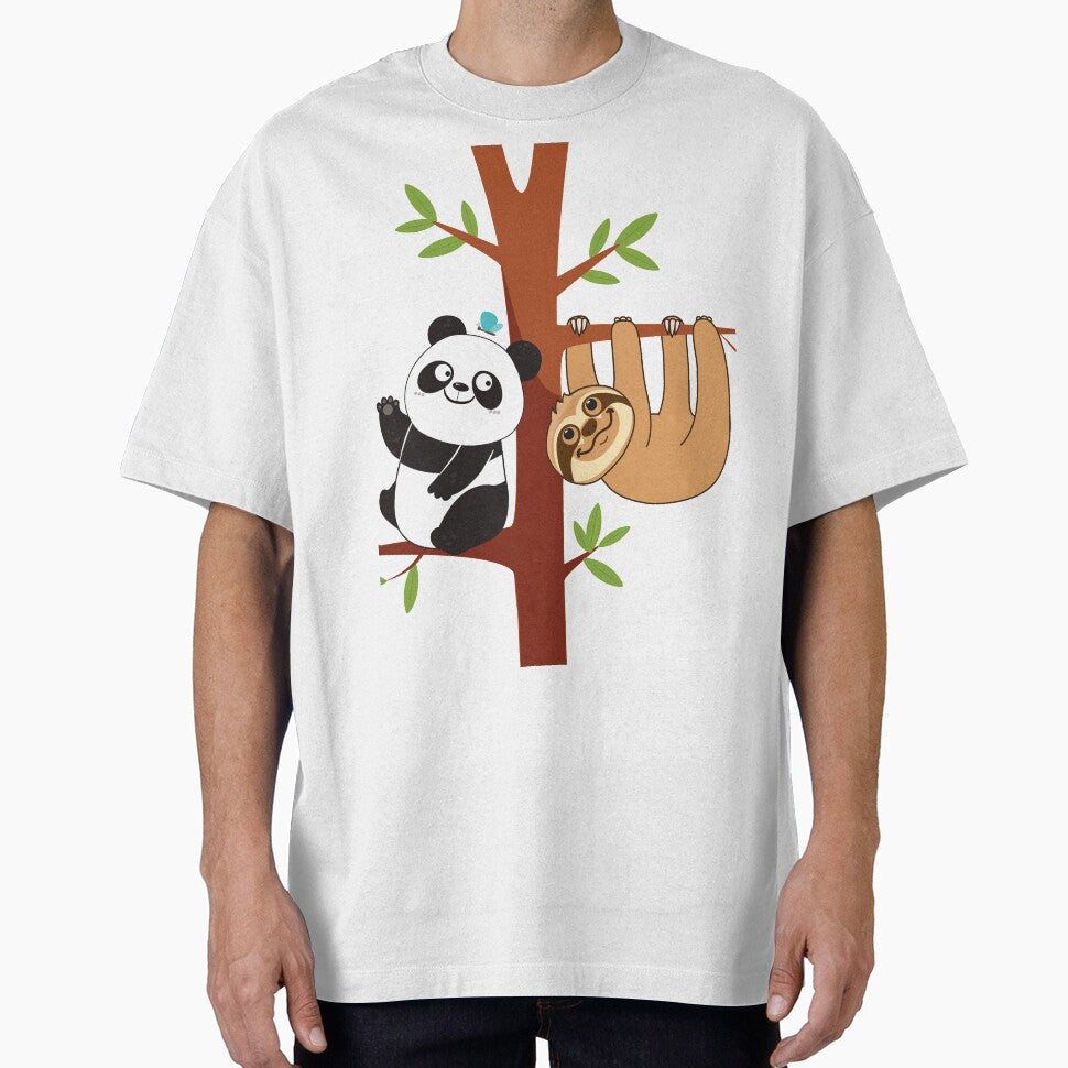 Cute Sloth Panda by plushism