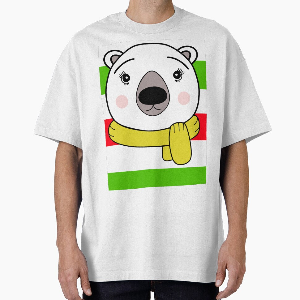 Christmas Polar Bear by Sartoris Art